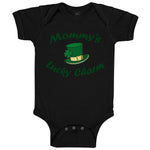 Baby Clothes Mommy's Lucky Charm Irish St Patrick's Irish Clover Style D Cotton