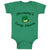 Baby Clothes Mommy's Lucky Charm Irish St Patrick's Irish Clover Style D Cotton