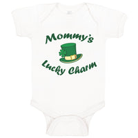 Baby Clothes Mommy's Lucky Charm Irish St Patrick's Irish Clover Style D Cotton