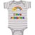 Baby Clothes I Love Rainbows Valentines Love Baby Bodysuits Boy & Girl Cotton