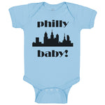 Baby Clothes Philly Baby! Funny Humor Baby Bodysuits Boy & Girl Cotton