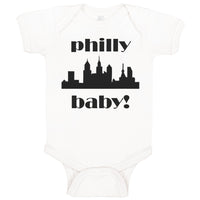 Baby Clothes Philly Baby! Funny Humor Baby Bodysuits Boy & Girl Cotton