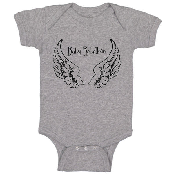 Baby Clothes Baby Rebellion Funny Humor Baby Bodysuits Boy & Girl Cotton