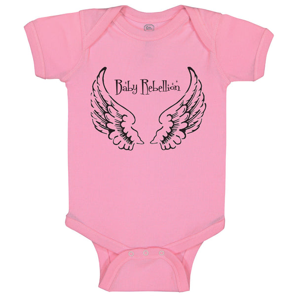 Baby Clothes Baby Rebellion Funny Humor Baby Bodysuits Boy & Girl Cotton