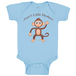 Baby Clothes Aunt's Little Monkey Baby Bodysuits Boy & Girl Cotton