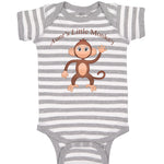 Baby Clothes Aunt's Little Monkey Baby Bodysuits Boy & Girl Cotton