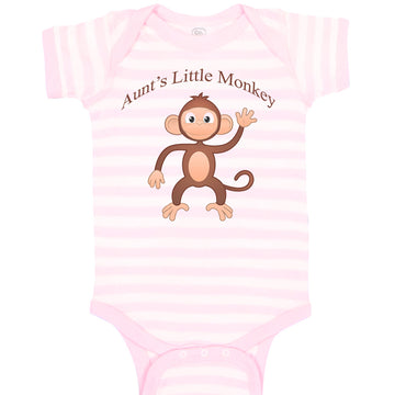 Baby Clothes Aunt's Little Monkey Baby Bodysuits Boy & Girl Cotton