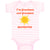 Baby Clothes I'M Grandma's and Grandpa's Sunshine Grandparents Baby Bodysuits