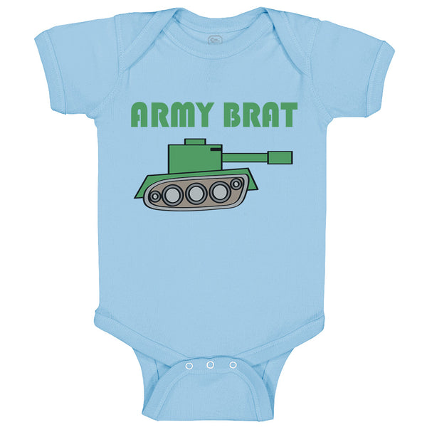 Baby Clothes Army Brat Military Baby Bodysuits Boy & Girl Newborn Clothes Cotton