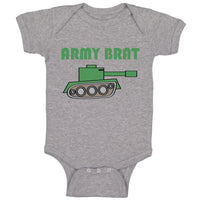 Baby Clothes Army Brat Military Baby Bodysuits Boy & Girl Newborn Clothes Cotton