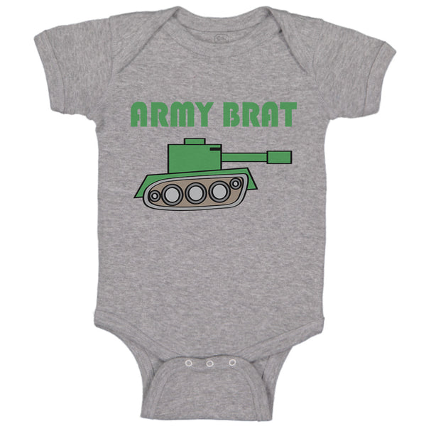 Baby Clothes Army Brat Military Baby Bodysuits Boy & Girl Newborn Clothes Cotton