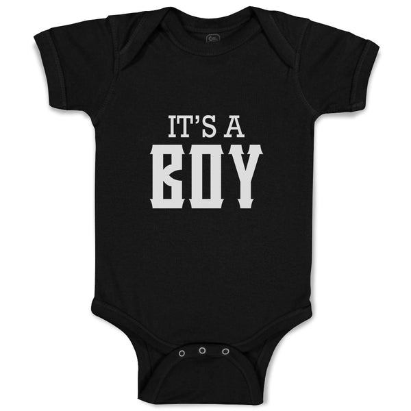 Baby Clothes It's A Boy Baby Bodysuits Boy & Girl Newborn Clothes Cotton
