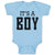 Baby Clothes It's A Boy Baby Bodysuits Boy & Girl Newborn Clothes Cotton