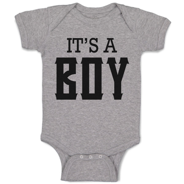 Baby Clothes It's A Boy Baby Bodysuits Boy & Girl Newborn Clothes Cotton