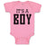 Baby Clothes It's A Boy Baby Bodysuits Boy & Girl Newborn Clothes Cotton