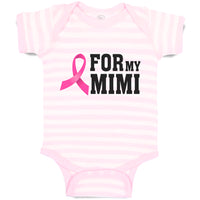 For My Mimi with Ribbon Brease Cancer Awareness