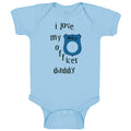 Baby Clothes Love Police Officer Daddy Blue Badge Cop Law Enforcement Cotton