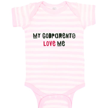 Baby Clothes My Godparents Love Me B Baby Bodysuits Boy & Girl Cotton