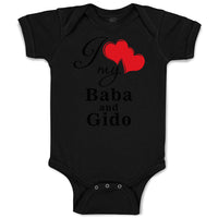 Baby Clothes Love Baba & Gido Ukrainian Grandparents Grandparents Baby Bodysuits