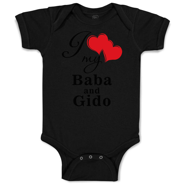 Baby Clothes Love Baba & Gido Ukrainian Grandparents Grandparents Baby Bodysuits