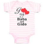 Baby Clothes Love Baba & Gido Ukrainian Grandparents Grandparents Baby Bodysuits