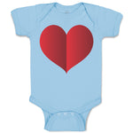 Baby Clothes Pride Shirt Rainbow Heart Valentines Love Baby Bodysuits Cotton