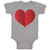 Baby Clothes Pride Shirt Rainbow Heart Valentines Love Baby Bodysuits Cotton