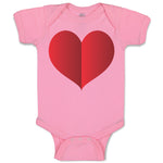 Baby Clothes Pride Shirt Rainbow Heart Valentines Love Baby Bodysuits Cotton