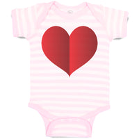 Baby Clothes Pride Shirt Rainbow Heart Valentines Love Baby Bodysuits Cotton