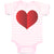 Baby Clothes Pride Shirt Rainbow Heart Valentines Love Baby Bodysuits Cotton