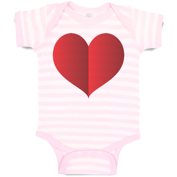 Baby Clothes Pride Shirt Rainbow Heart Valentines Love Baby Bodysuits Cotton