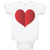 Baby Clothes Pride Shirt Rainbow Heart Valentines Love Baby Bodysuits Cotton