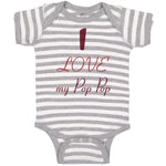 Baby Clothes I Love My Pop Pop Grandparents Baby Bodysuits Boy & Girl Cotton