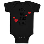 Baby Clothes My Gg Loves Me Grandma Grandmother Funny Baby Bodysuits Cotton