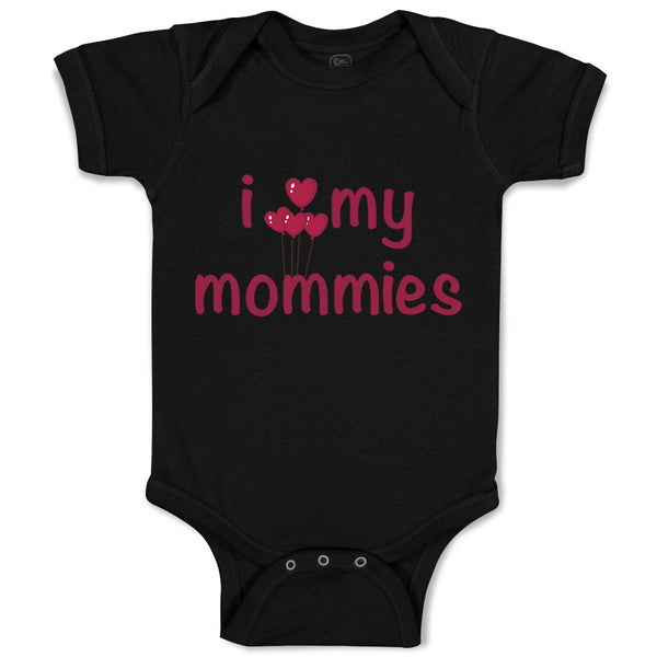 Baby Clothes I Love My Mommies Gay Lgbtq Style A Mom Mothers Day B Cotton