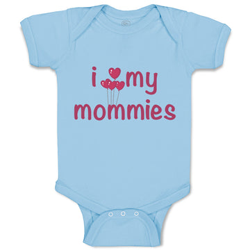 Baby Clothes I Love My Mommies Gay Lgbtq Style A Mom Mothers Day B Cotton