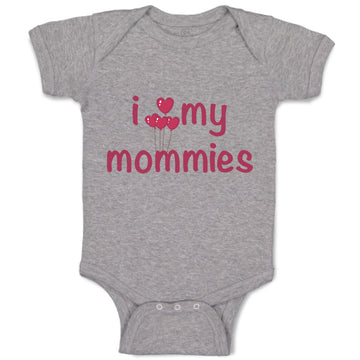 Baby Clothes I Love My Mommies Gay Lgbtq Style A Mom Mothers Day B Cotton