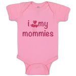 Baby Clothes I Love My Mommies Gay Lgbtq Style A Mom Mothers Day B Cotton