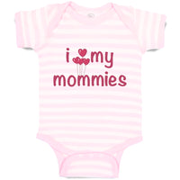 Baby Clothes I Love My Mommies Gay Lgbtq Style A Mom Mothers Day B Cotton