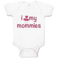 Baby Clothes I Love My Mommies Gay Lgbtq Style A Mom Mothers Day B Cotton