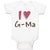 Baby Clothes I Love Grandma Grandmother Grandma Baby Bodysuits Boy & Girl Cotton