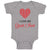 Baby Clothes I Love My Great Aunt Baby Bodysuits Boy & Girl Cotton