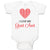 Baby Clothes I Love My Great Aunt Baby Bodysuits Boy & Girl Cotton