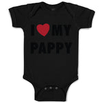 Baby Clothes I Love My Pappy Dad Father's Day Baby Bodysuits Boy & Girl Cotton