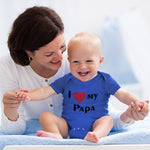 I Love My Heart Papa Dad Father's Day