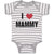 Baby Clothes I Love Heart Mammy Mom Mothers Day Baby Bodysuits Boy & Girl Cotton
