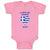 Baby Clothes I Love My Greek Aunt Countries Baby Bodysuits Boy & Girl Cotton