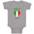 Baby Clothes I Love My Italian Aunt Countries Baby Bodysuits Boy & Girl Cotton