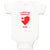 Baby Clothes I Love My Tongan Dad Countries Baby Bodysuits Boy & Girl Cotton