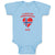 Baby Clothes I Love My Norwegian Dad Countries Baby Bodysuits Boy & Girl Cotton